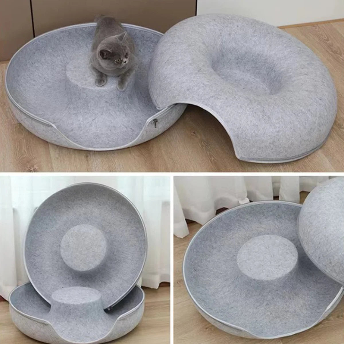 Panier pour chat Donuts™ - Ronron-Toudou