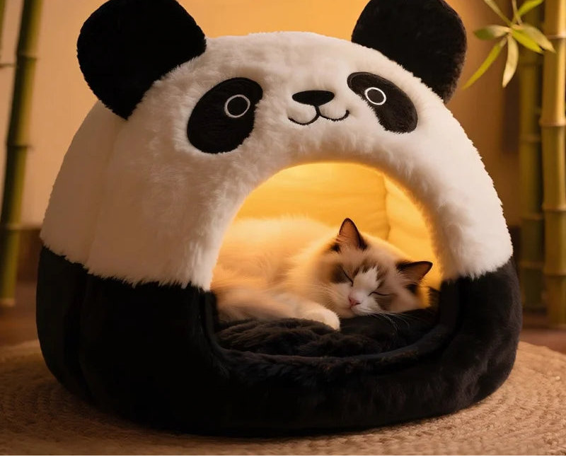 panier-pour-chat-panda-confortable