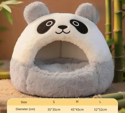 panier-pour-chat-panda-gris-blanc-dim