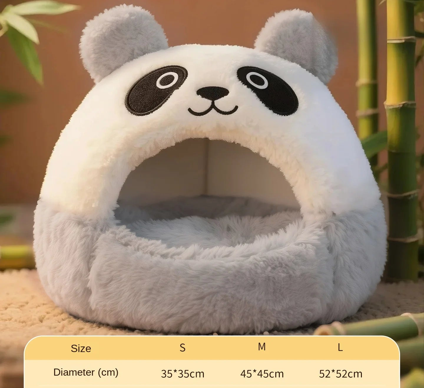 panier-pour-chat-panda-gris-blanc-dimension