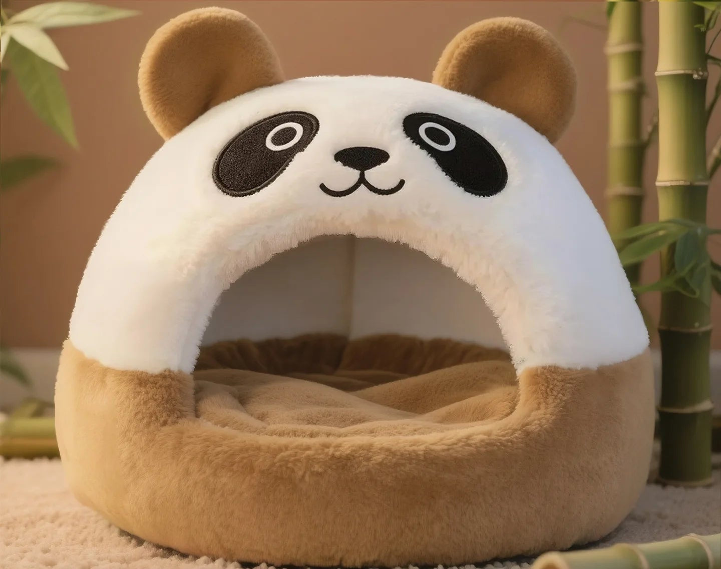 panier-pour-chat-panda-marron-blanc-dim