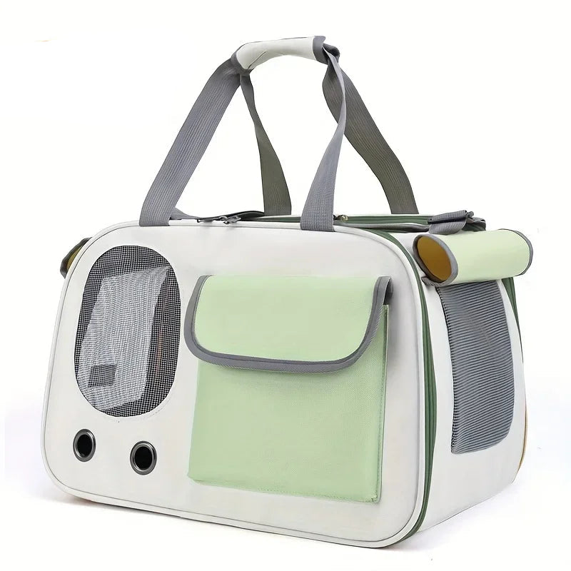 sac-de-transport-chat-vert