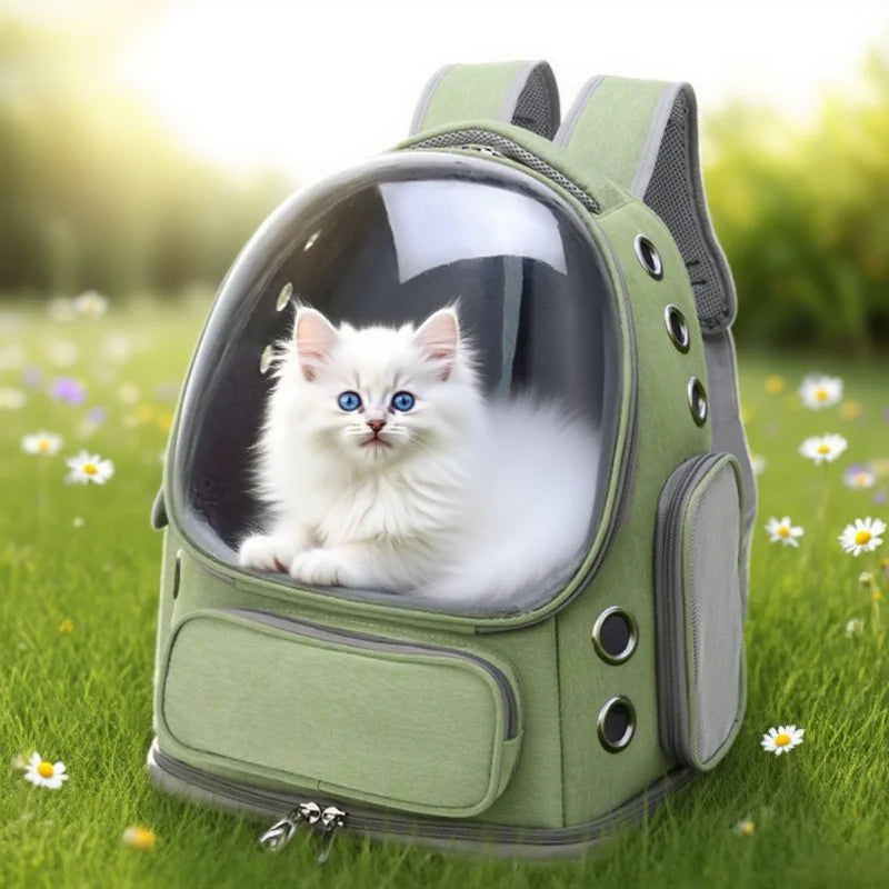 sac-de-transport-pour-chat-vert