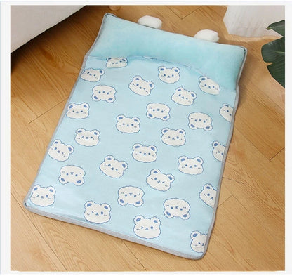 tapis-rafraichissant-chat-icefresh-bleu