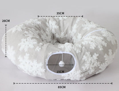 tunnel-pour-chat-luxplay-blanc-dim