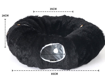 tunnel-pour-chat-luxplay-noir-dim