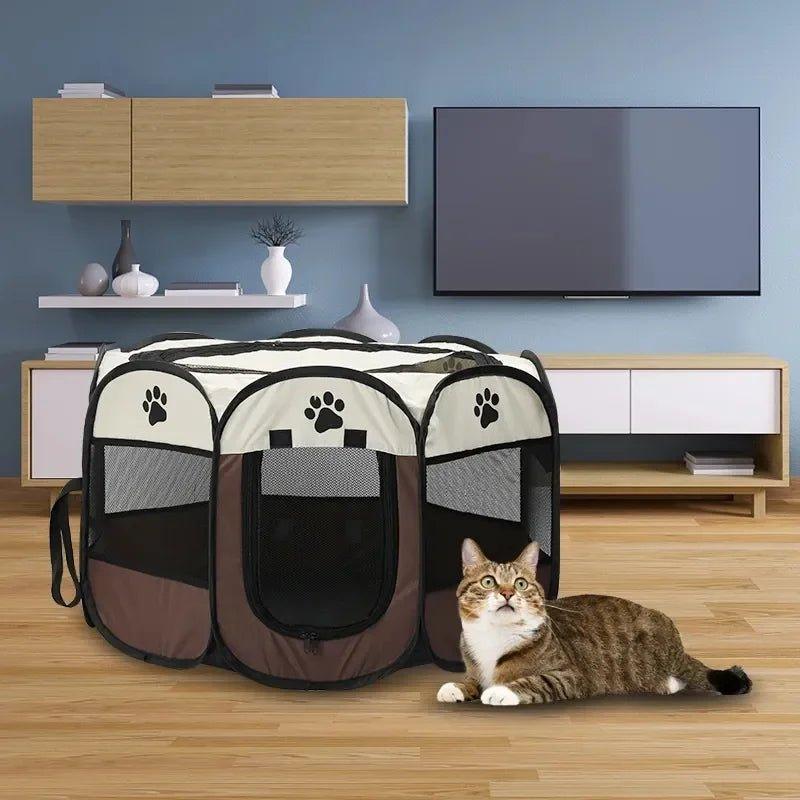 Tente pliable™ Enclos pour chats - Ronron-Toudou