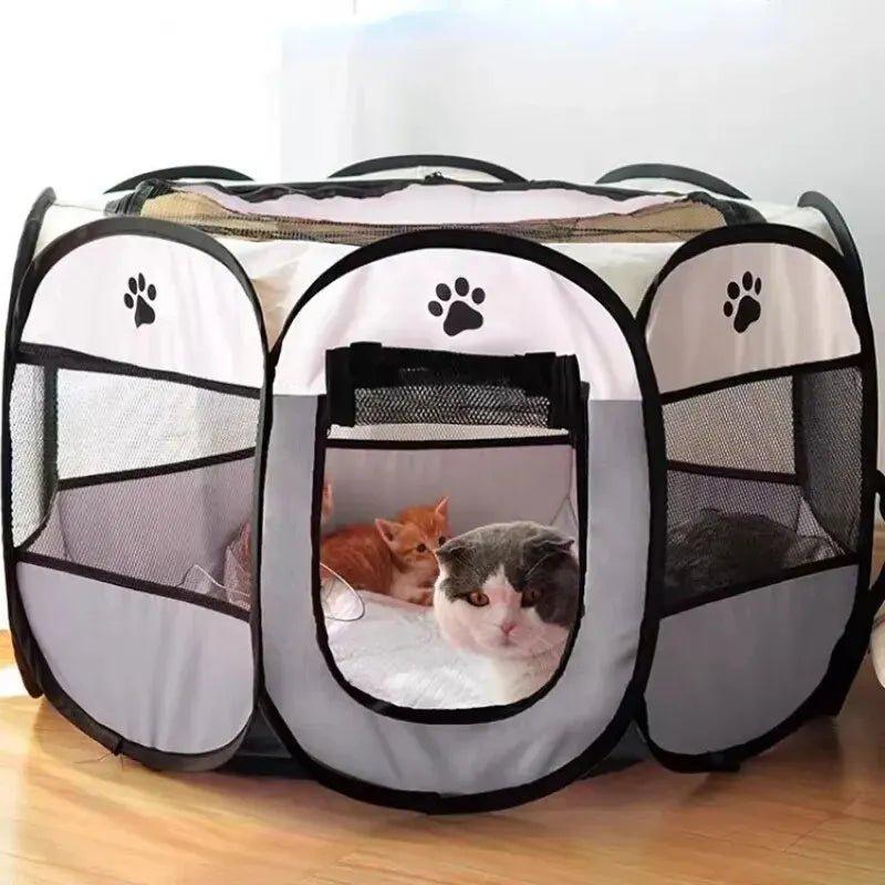 Tente pliable™ Enclos pour chats - Ronron-Toudou